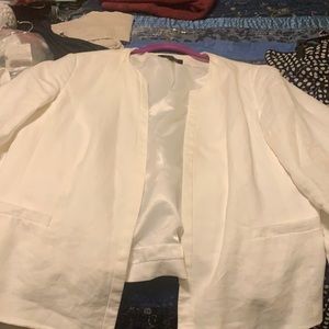White Talbots blazer